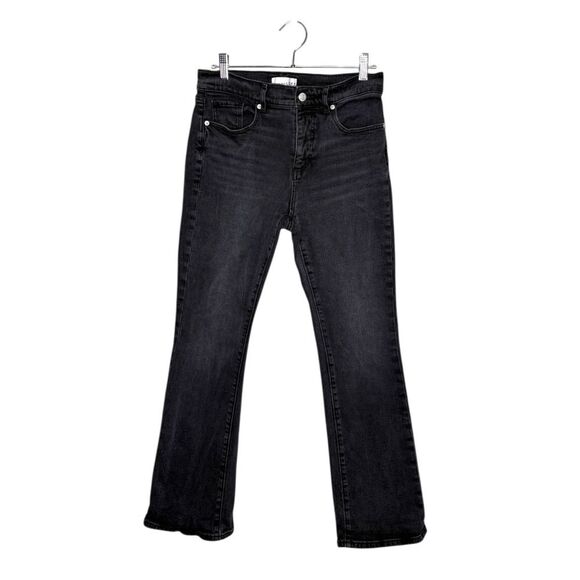 Loft black The boot bootcut size 6 28 petite jeans - Picture 1 of 5